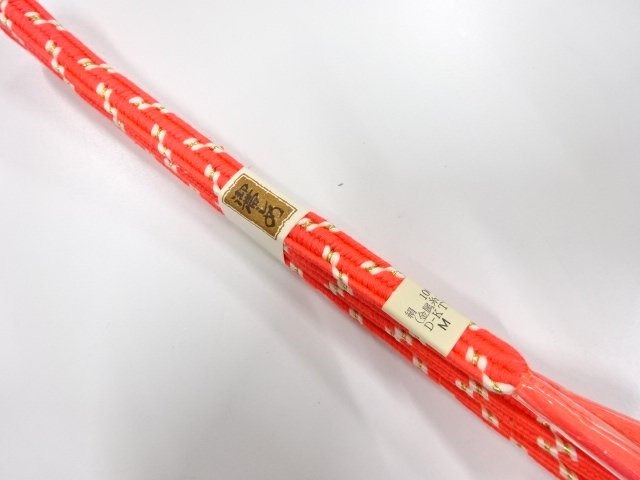 JAPANESE KIMONO / UNUSED HAND-TIED OBIJIME